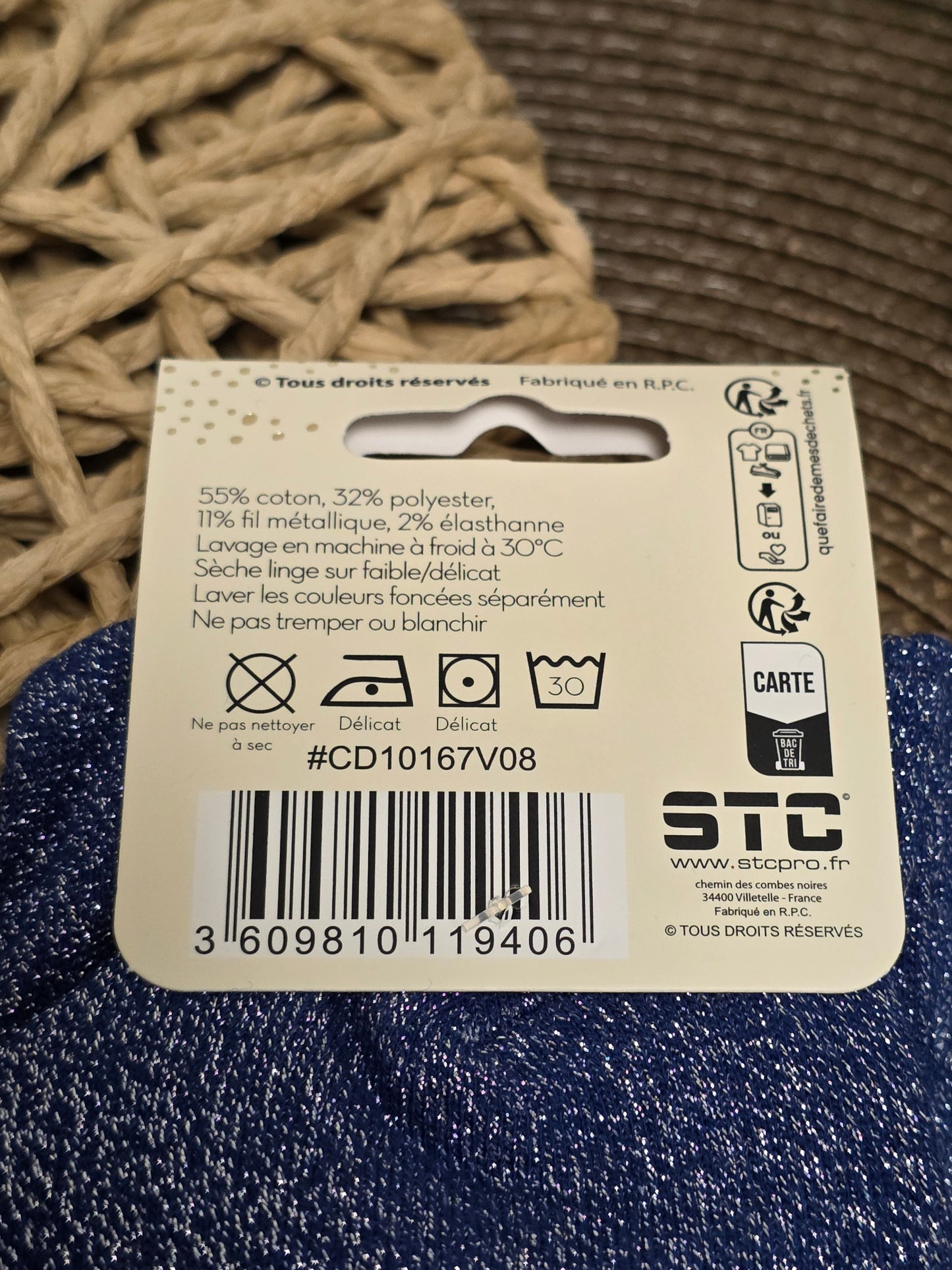 BONJOUR BOMBASSE - Chaussette à Paillette Duo