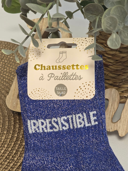 IRRESISTIBLE - Chaussette à Paillette