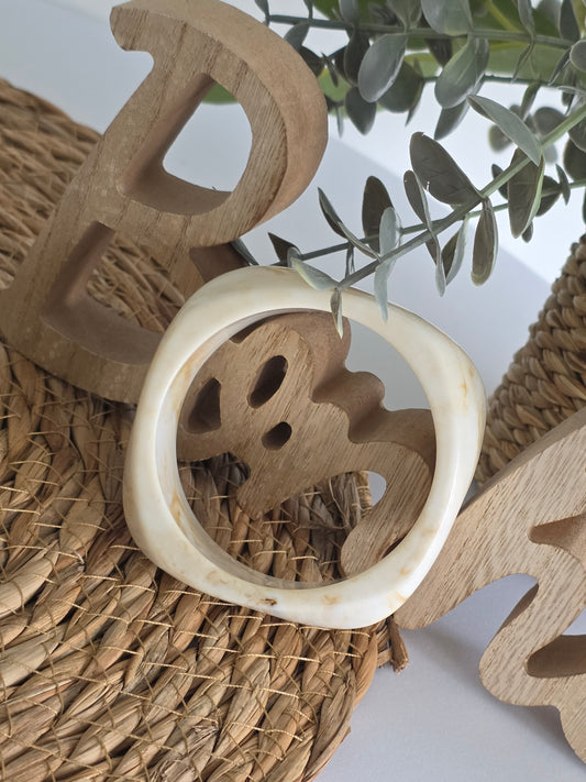 Nos Bracelets Joncs Ecru