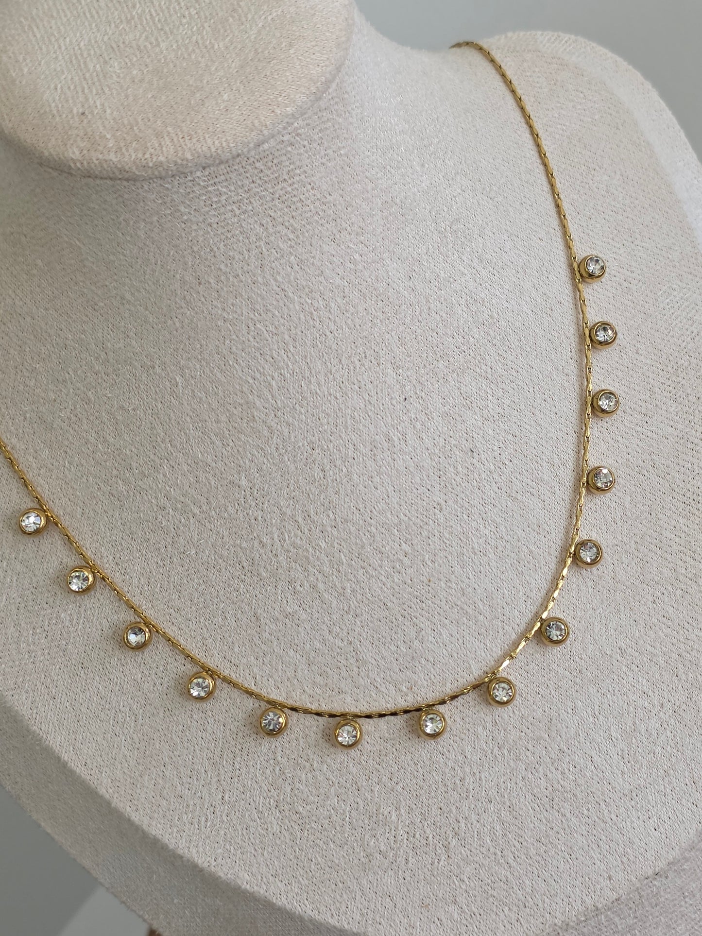 Pendentif Breloque Doré Rond