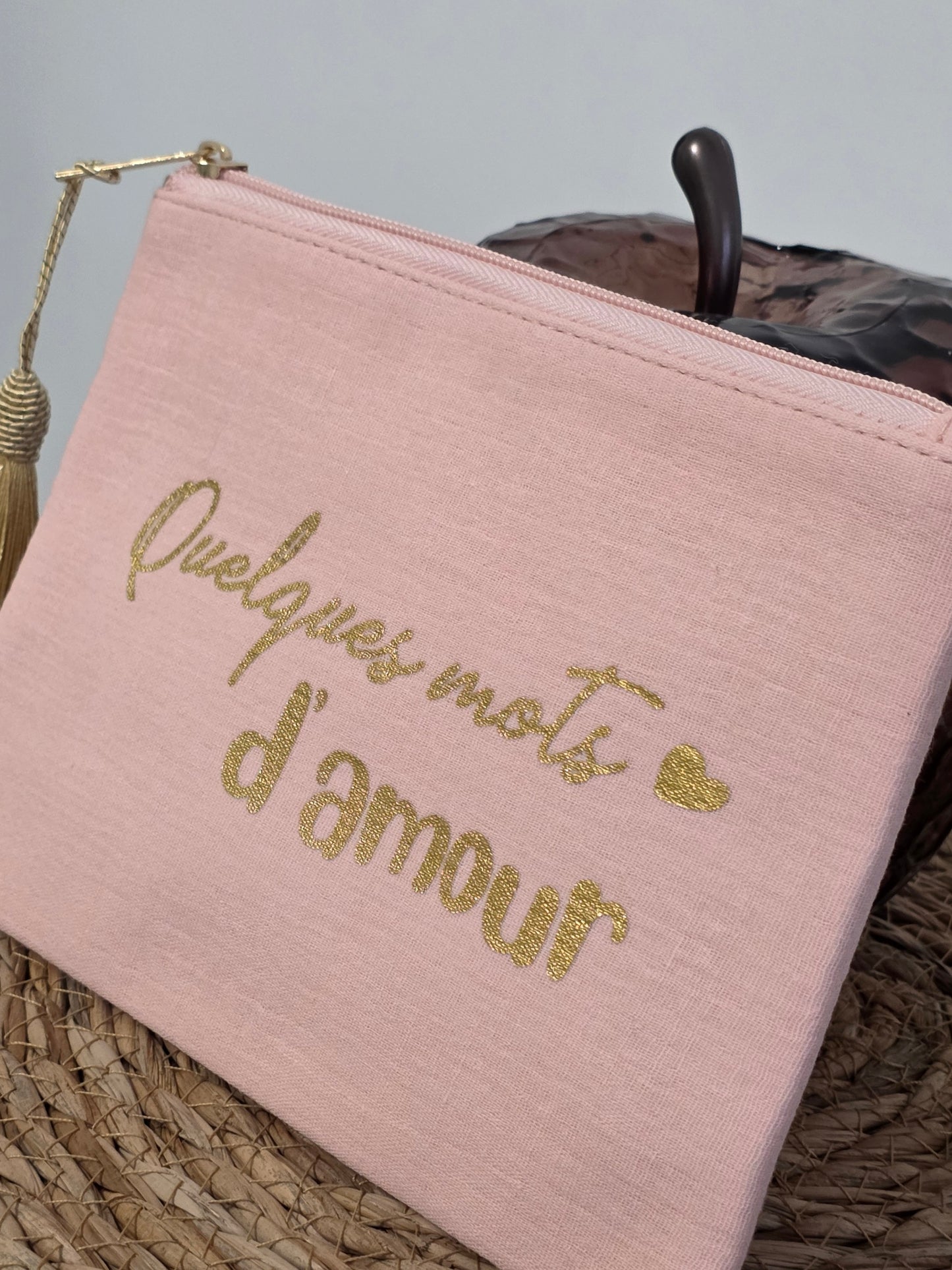 Nos Pochettes "Quelques Mots d'Amour" Rose