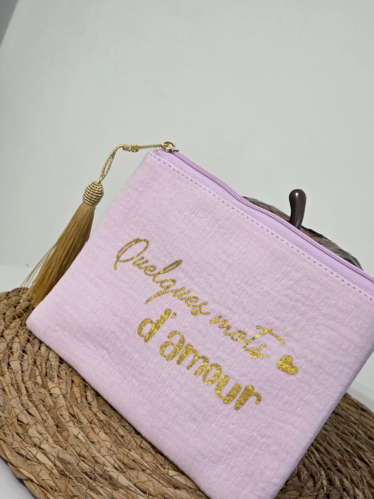 Nos Pochettes "Quelques Mots d'Amour" Lilas