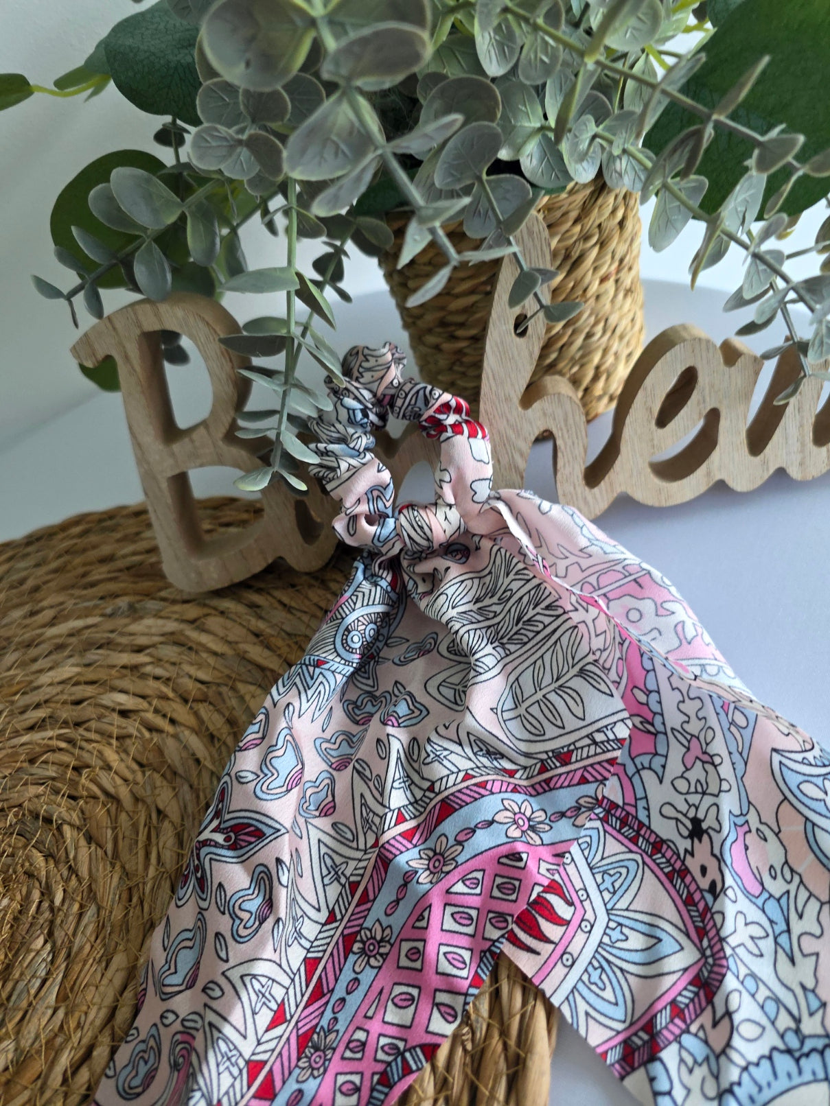Le Chouchou Foulard Satiné Multicolore