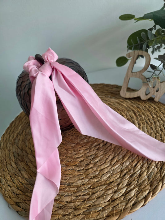 Le Chouchou Foulard Satiné Rose