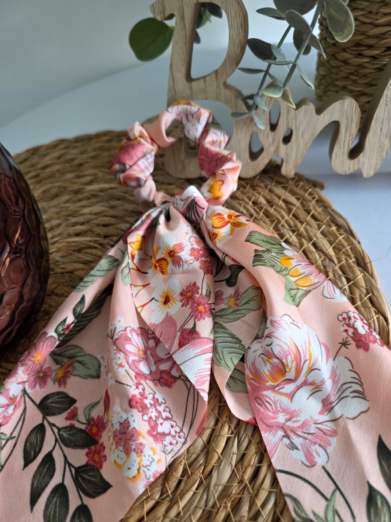 Le Chouchou Foulard Satiné Floral