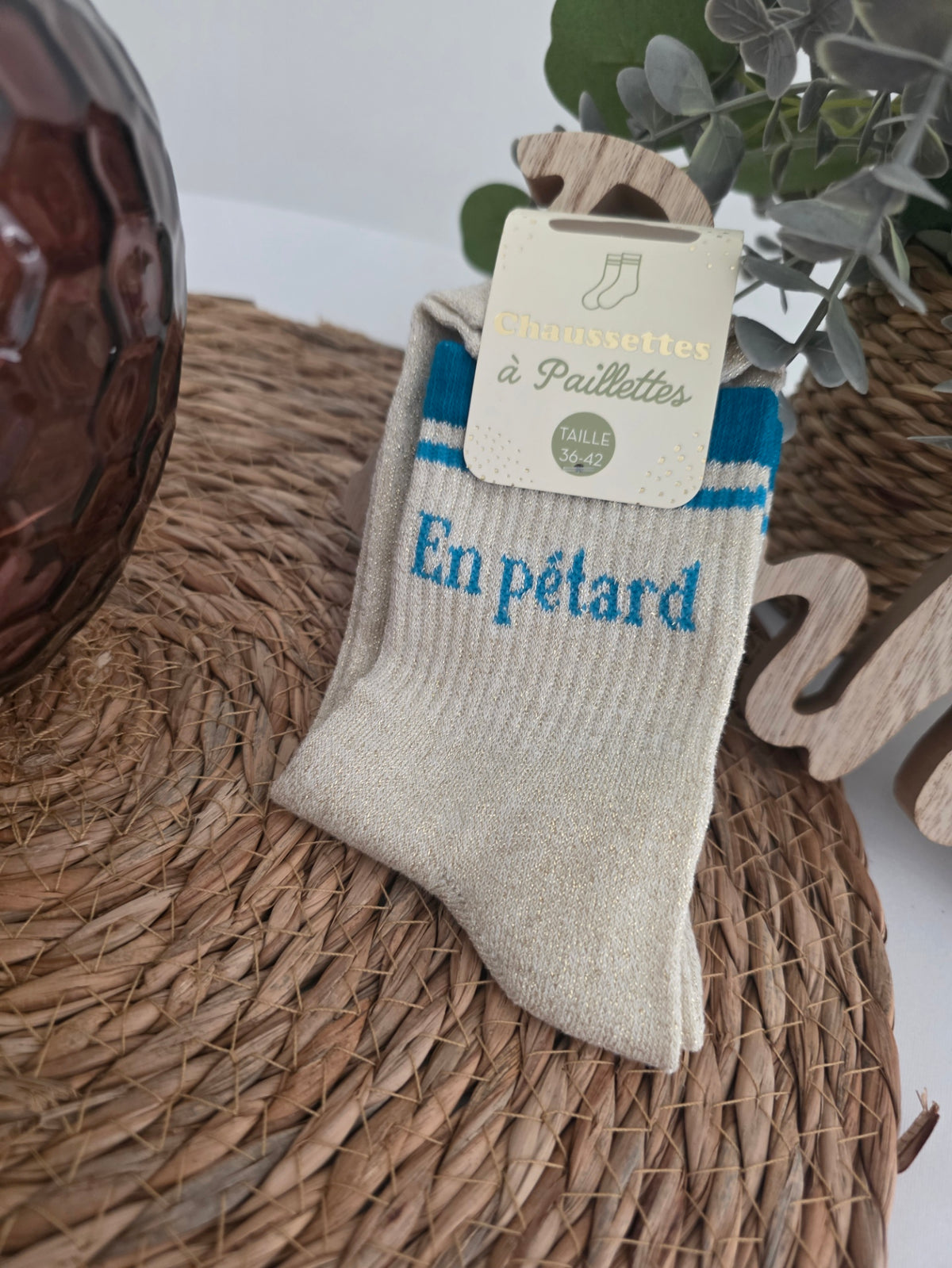EN PËTARD - Chaussette à Paillette