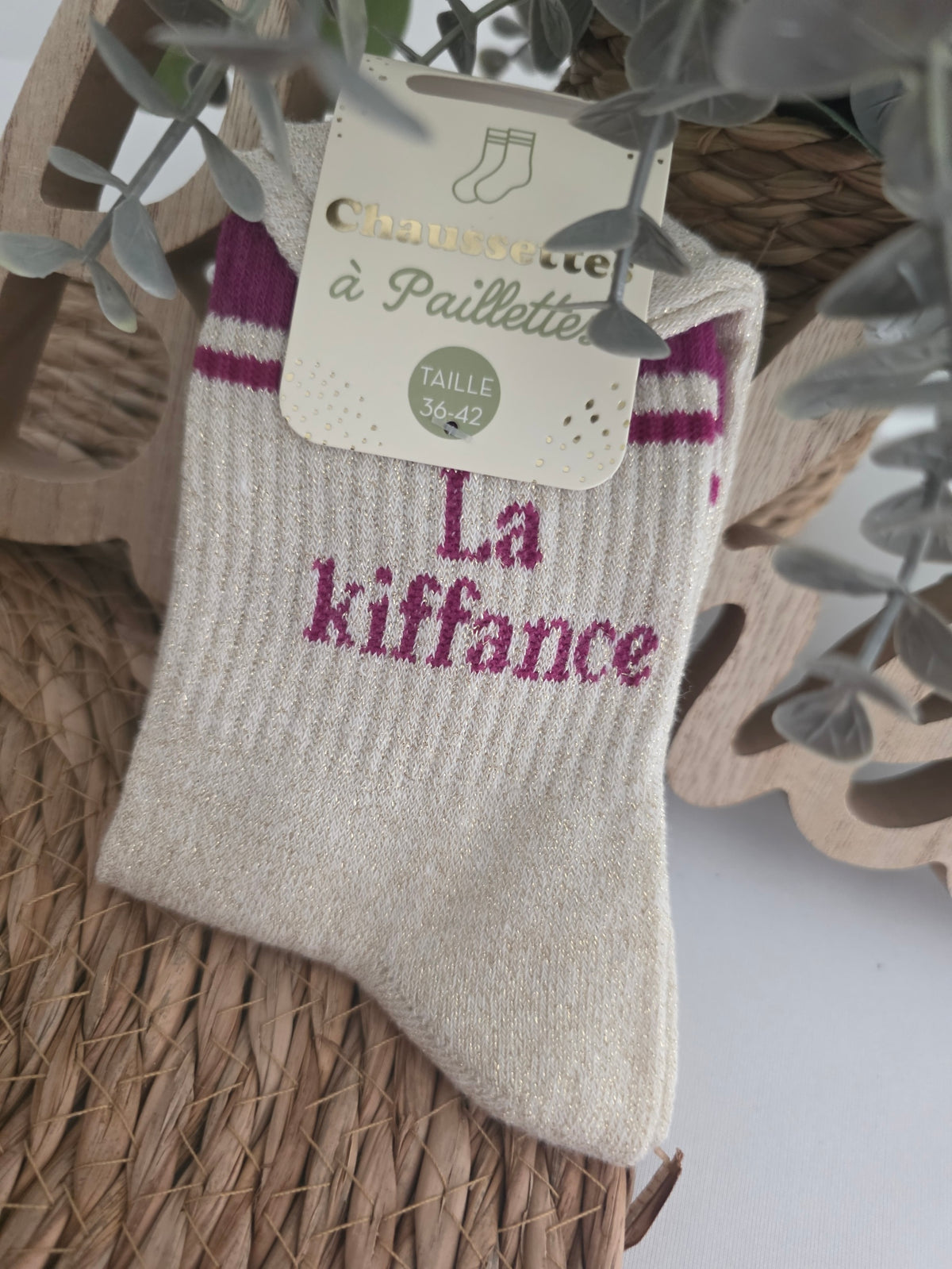LA KIFFANCE - Chaussette à Paillette