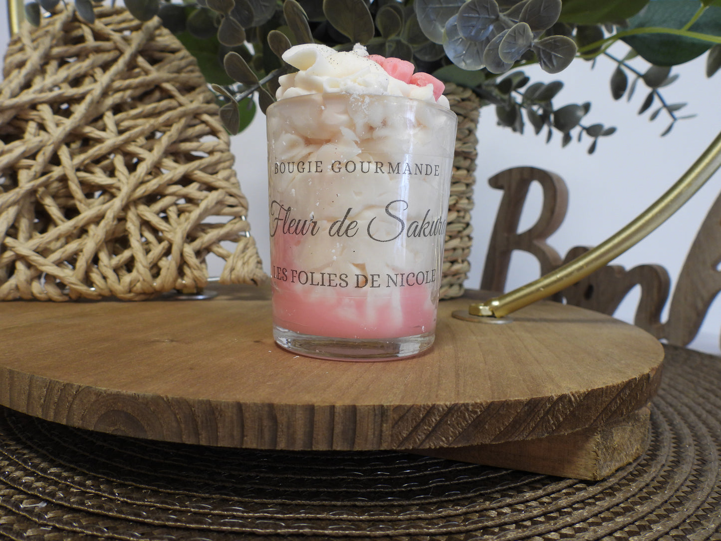 Our Gourmet Candles - Sakura Flower Scented Candle