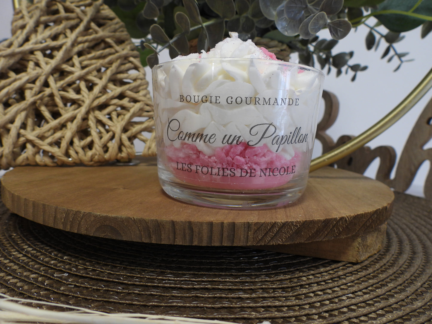 Our Gourmet Candles - Butterfly Scented Candle