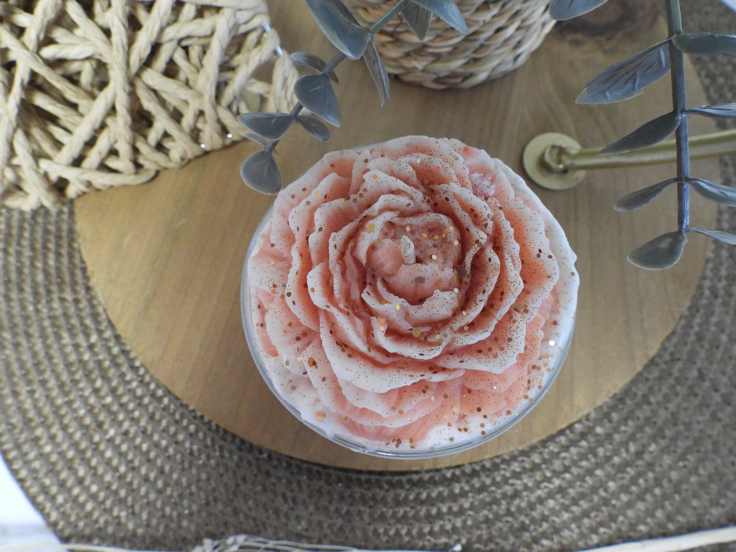 Our Gourmet Candles - Peony Scented Candle