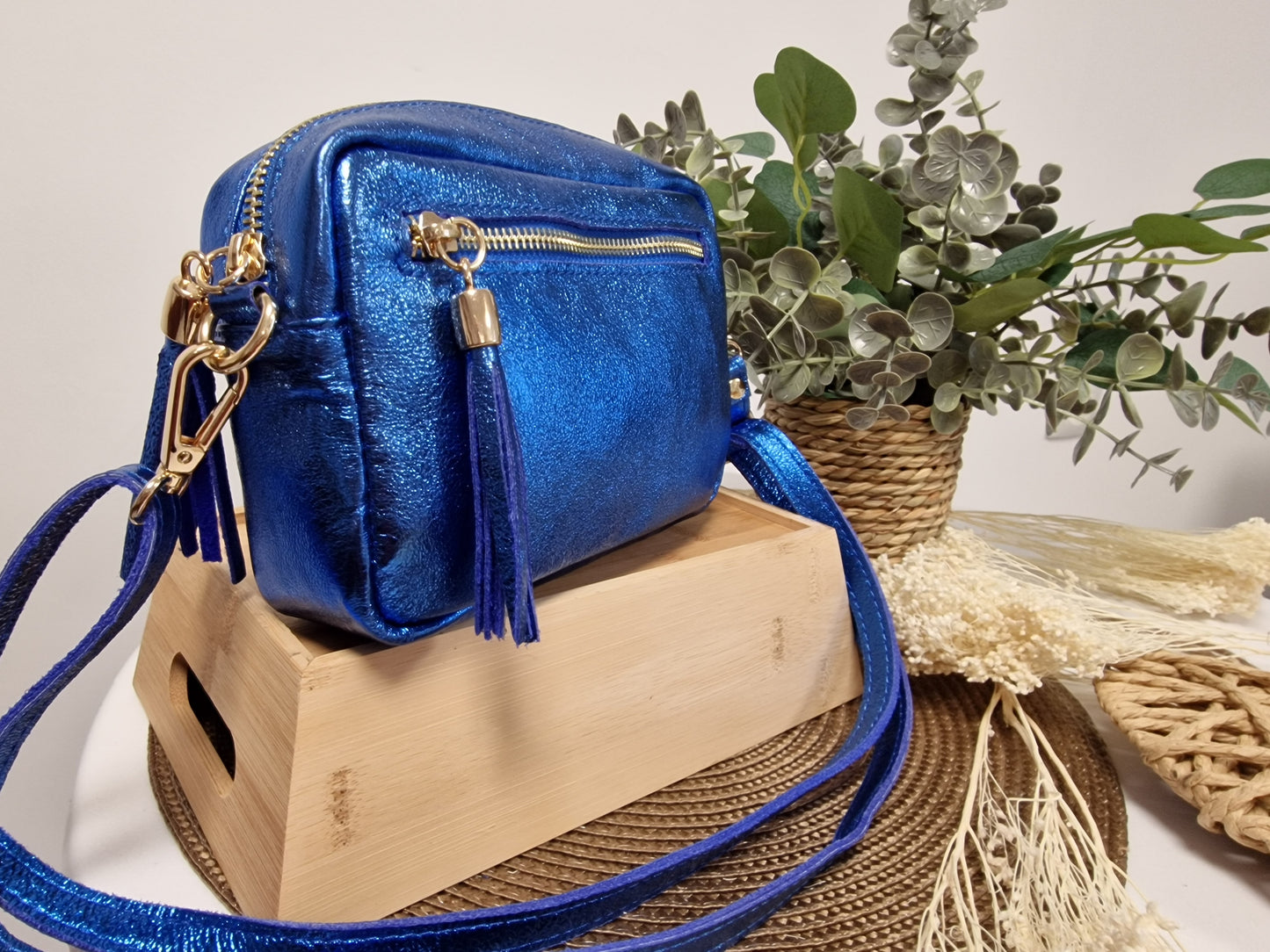Sac Léonie Bleu