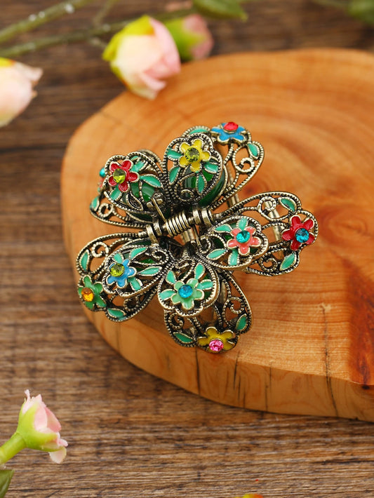 Les Accessoires à Cheveux - Pince à Cheveux Bohème floral