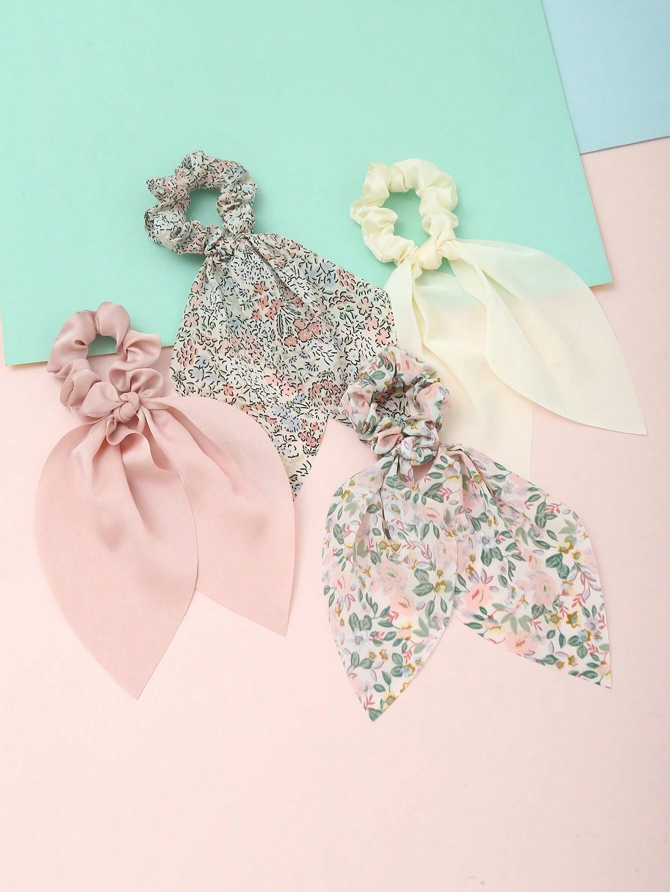 Les Accessoires à Cheveux - Chouchou Foulard Bohème