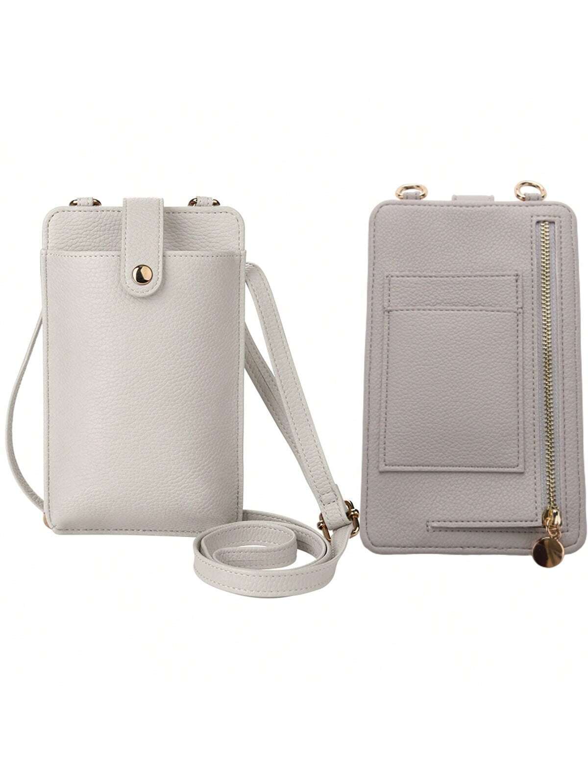Pochette Amélia Gris