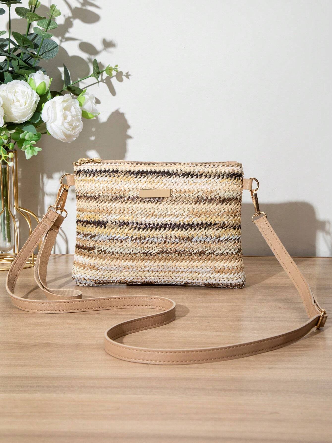 Pochette Fiona Beige colorée