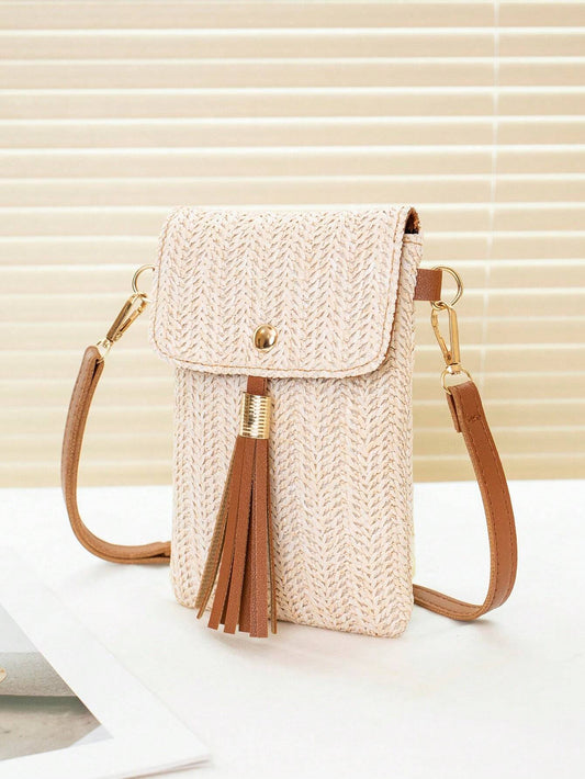 Pochette Camélia Beige
