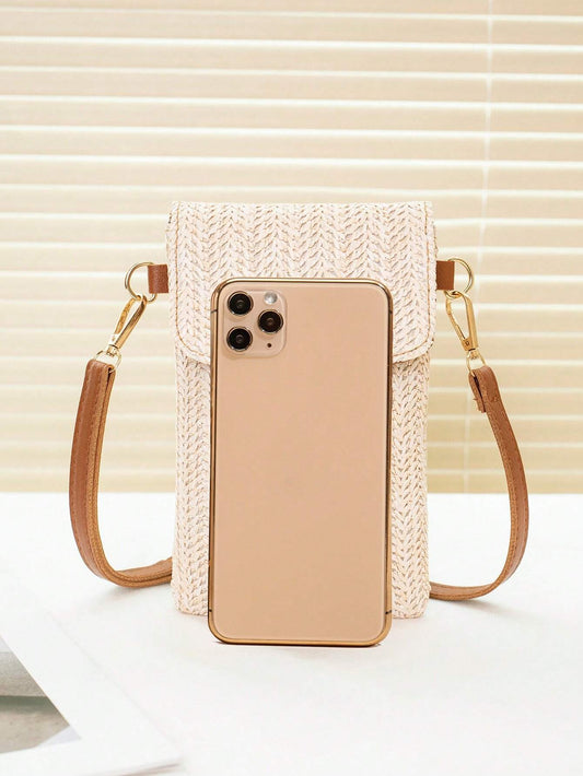 Pochette Camélia Beige