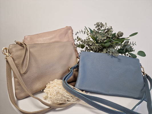 Pochette Sofia Rose pâle