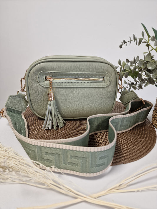 Sac Flora Vert d'Eau