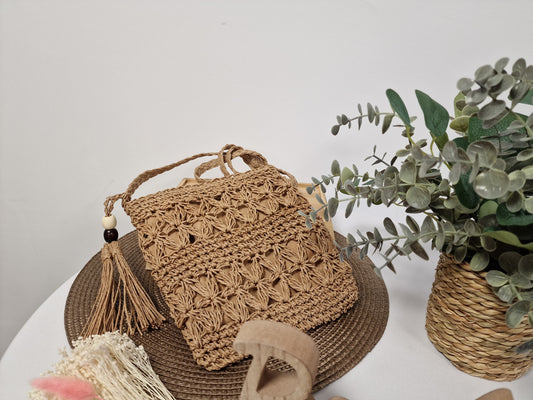 Pochette Adèle Marron