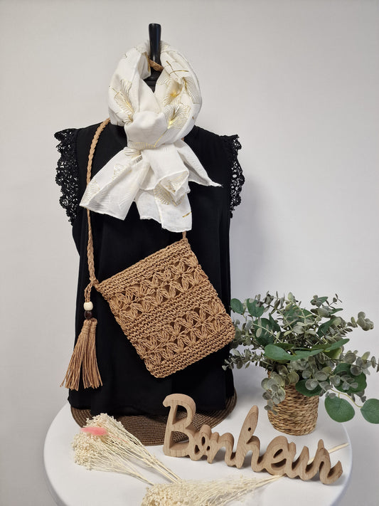Pochette Adèle Marron