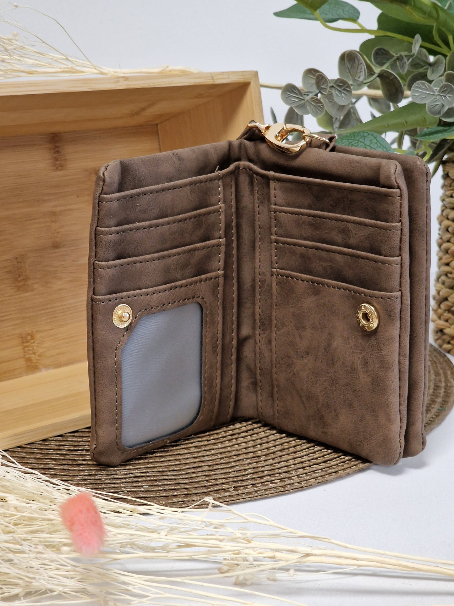 Portefeuille Marron