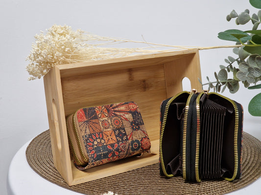 Porte Carte Multicolore Femme