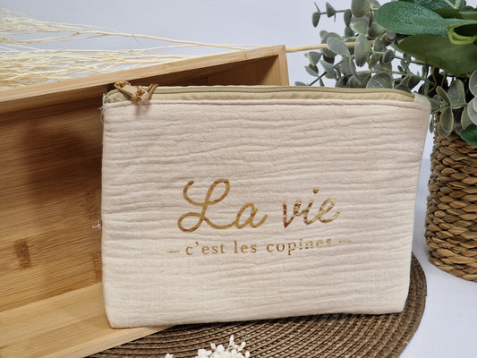 Les Pochettes à Message Beige
