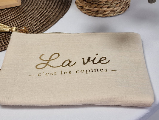 Les Pochettes à Message Beige