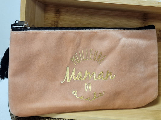 Les Pochettes à Message Rose en Daim