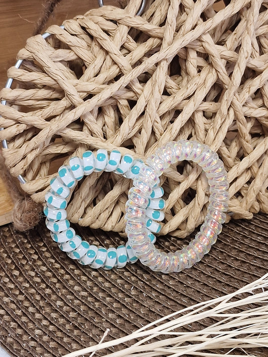 Les Accessoires à Cheveux - Lots de 2 élastiques Spirales