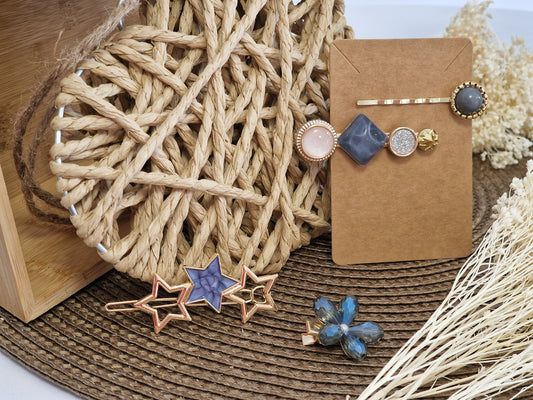Les Accessoires à Cheveux - Lots Pinces à Cheveux Etoilé