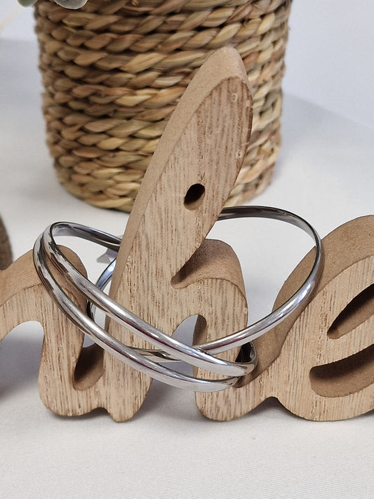 Notre Collection de Bijoux - Lots 3 Bracelets Argenté