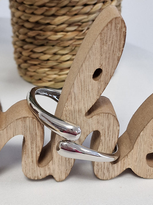 Notre Collection de Bijoux - Bracelet Argenté Serpent