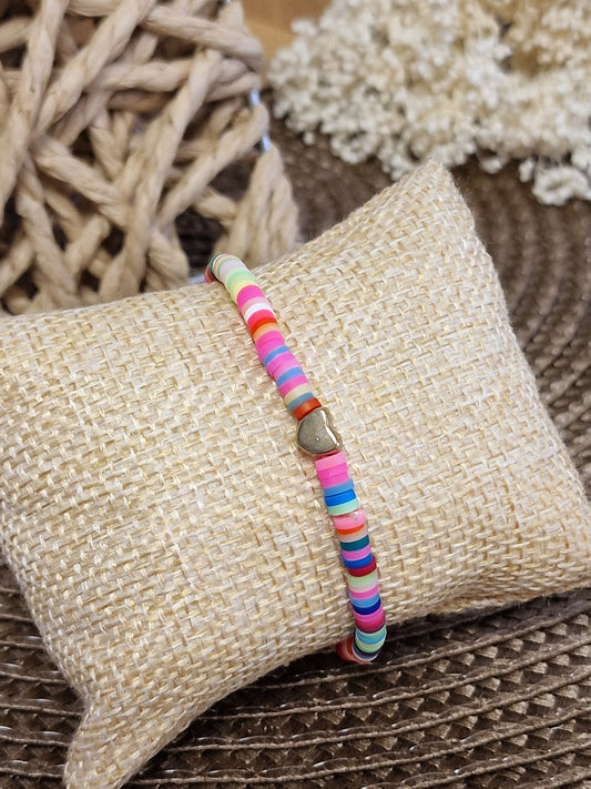 Notre Collection de Bijoux - Bracelet Ado Bohème Multicolore