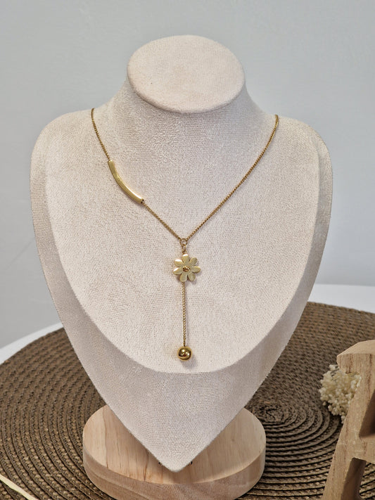 Notre collection de bijoux - Pendentif Tournesol