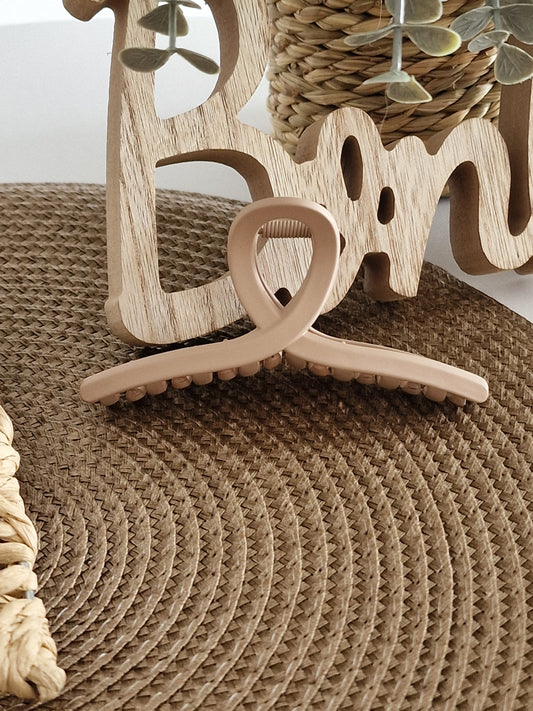 Les Accessoires à Cheveux - Pince à Cheveux Beige