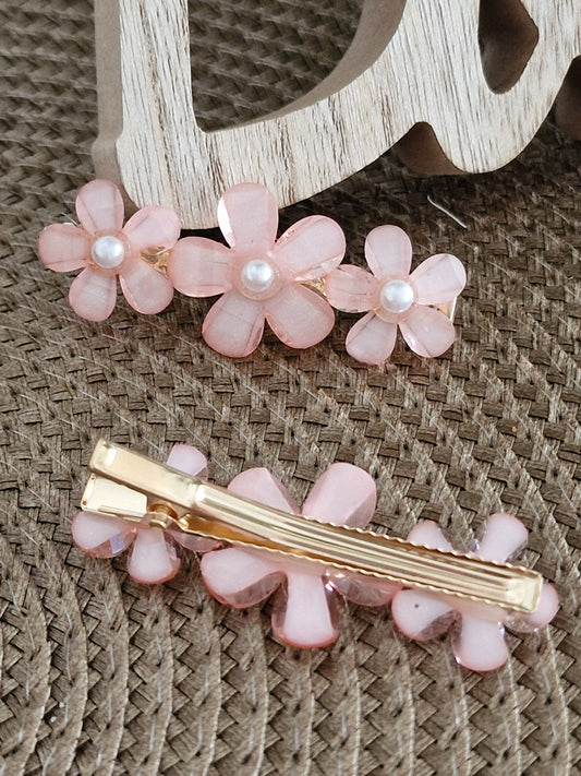 Les Accessoires à Cheveux - Pince à Cheveux Décoration Florale