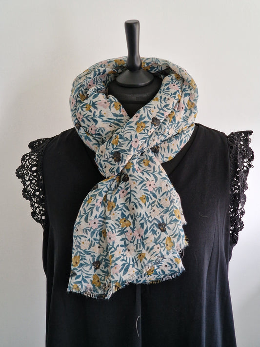 Foulard Femme Printanier Fleurie