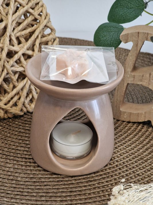 Nos Brûleurs de Fondants Parfumés Colorie Marron