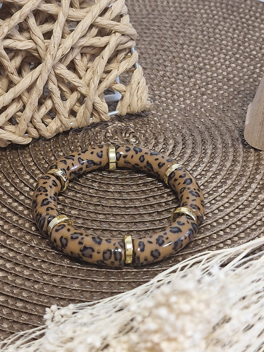 Our Jewelry Collection - Leopard Print Bangle Bracelet 