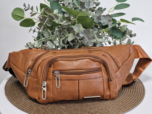 Brown Men's Fanny Pack