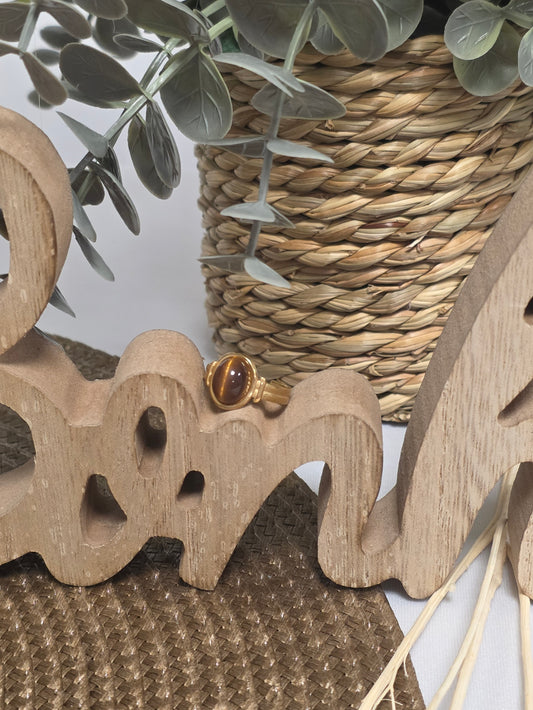 Notre Collection de Bijoux - Bague Vintage en Pierre de Soleil