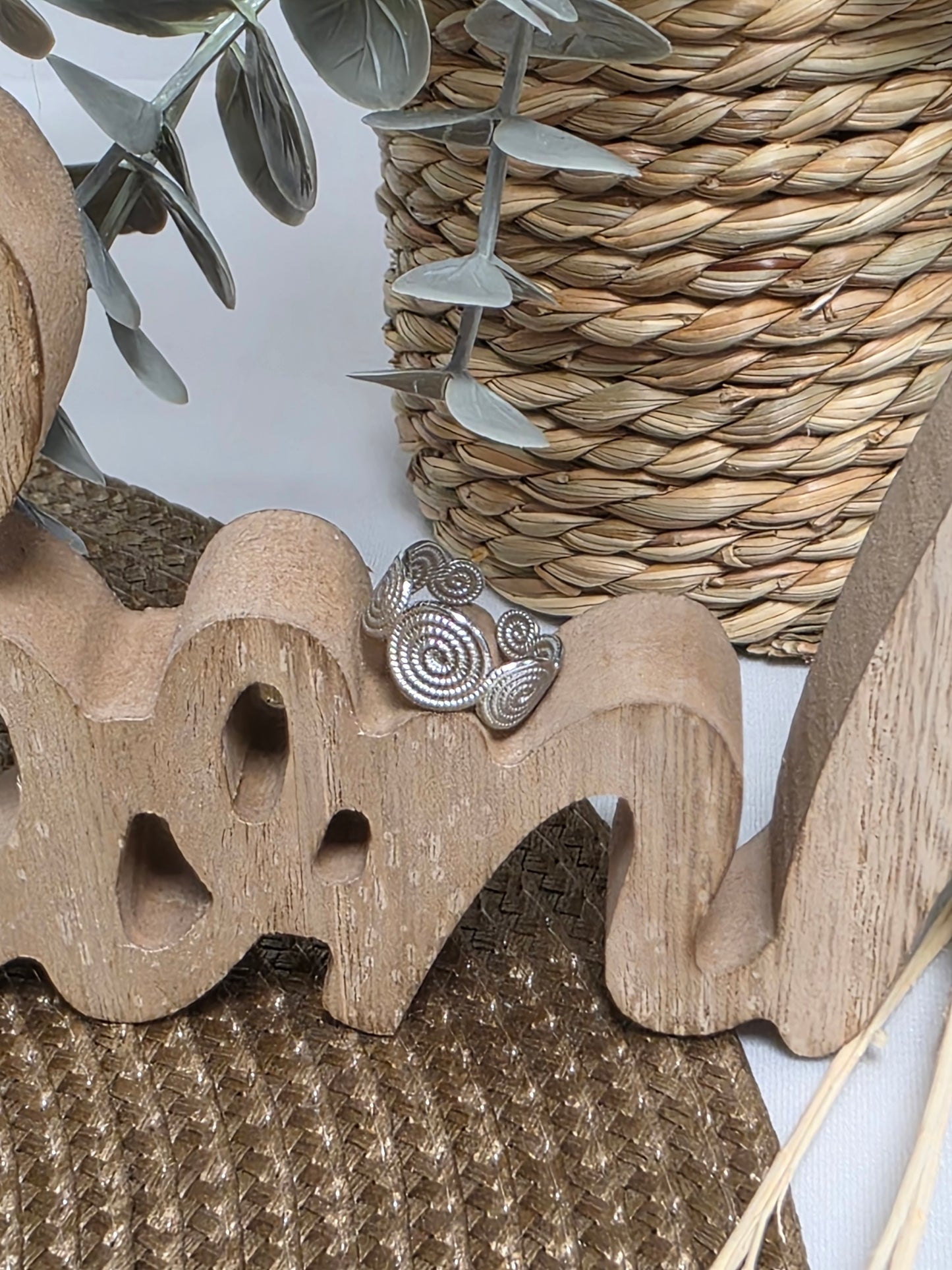 Notre Collection de Bijoux - Bague Grec Argenté