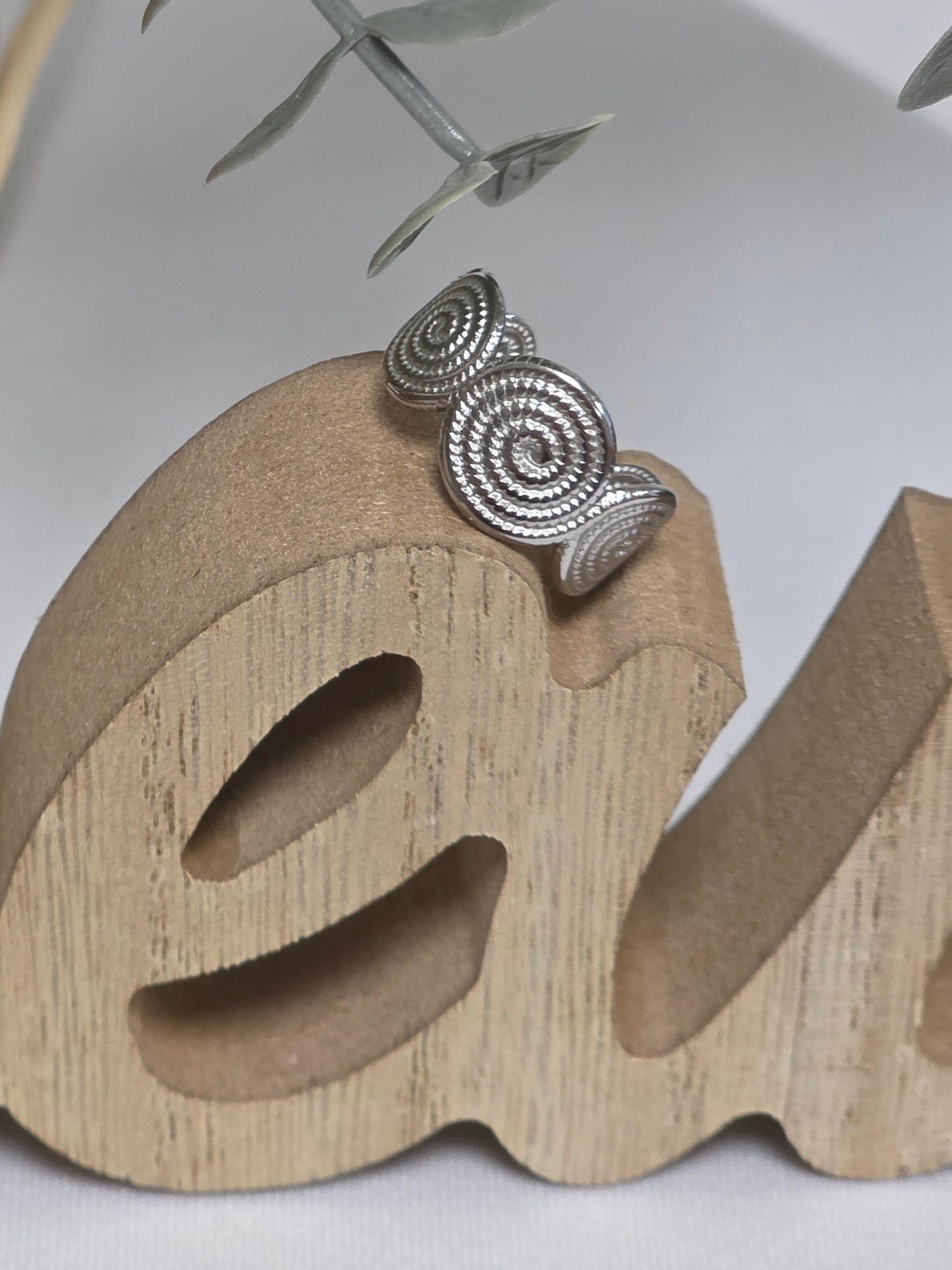 Notre Collection de Bijoux - Bague Grec Argenté