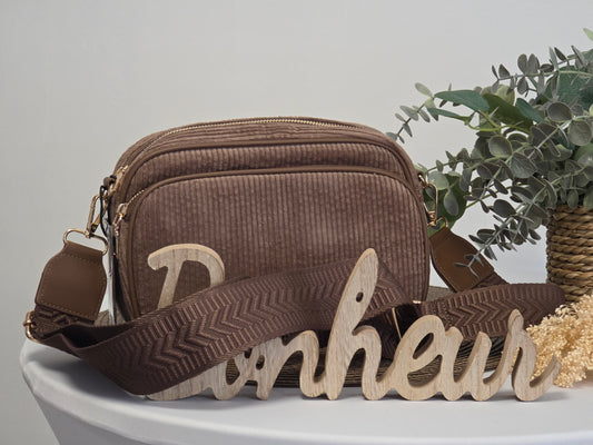 Sac Noémie Taupe Foncé