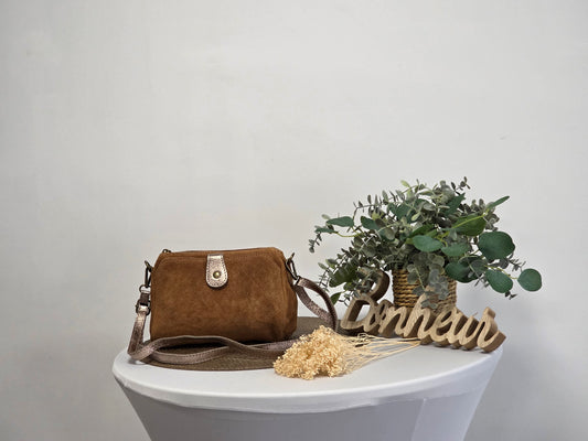 Louisa Camel Bag