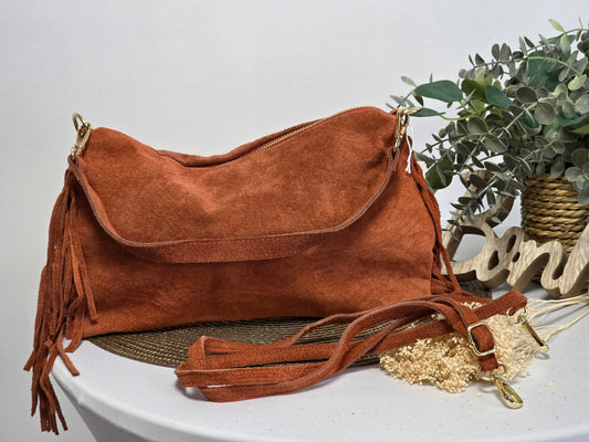 Sac Roxane Rouille