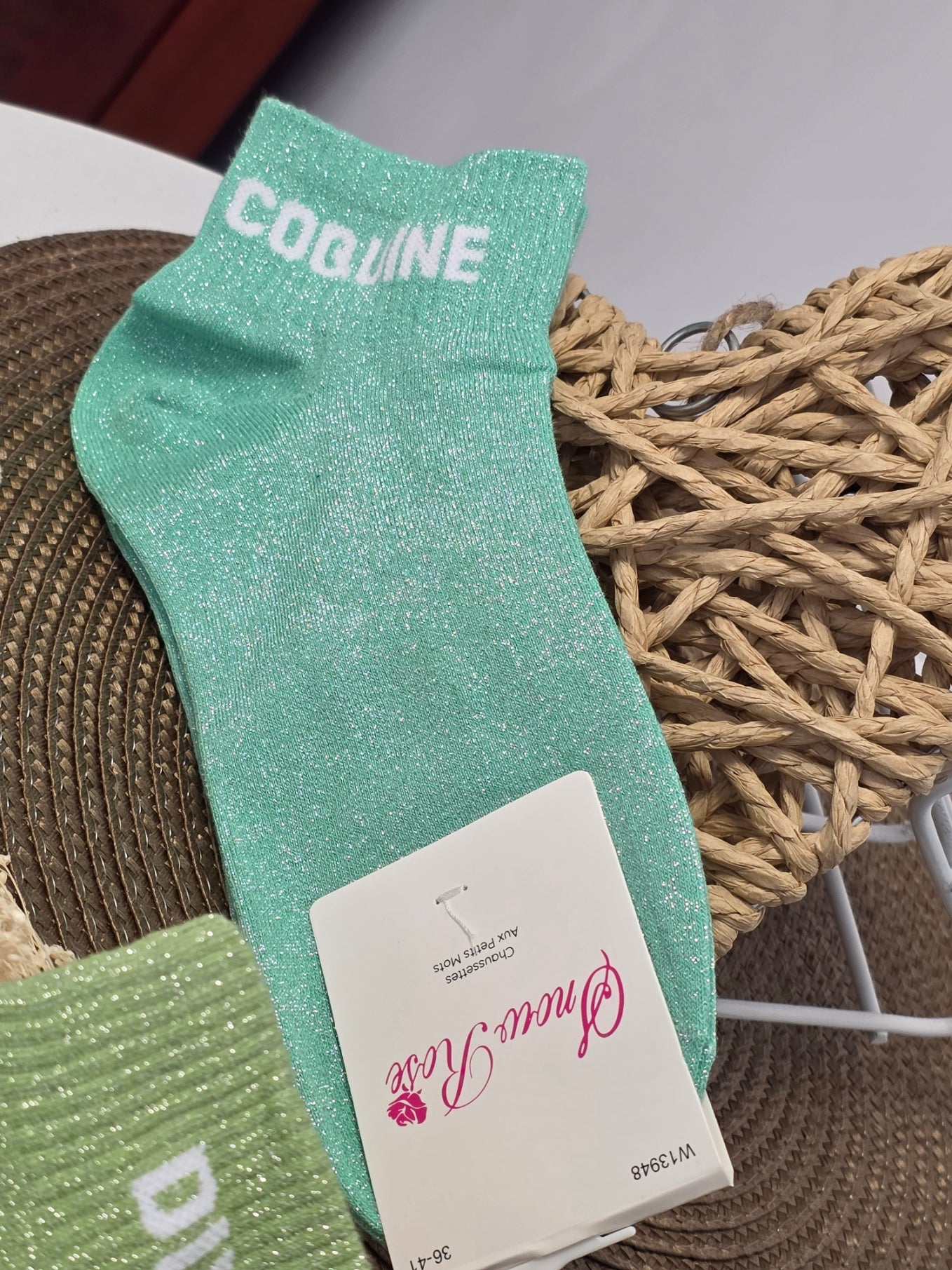 Diva Glitter Socks Trio Set