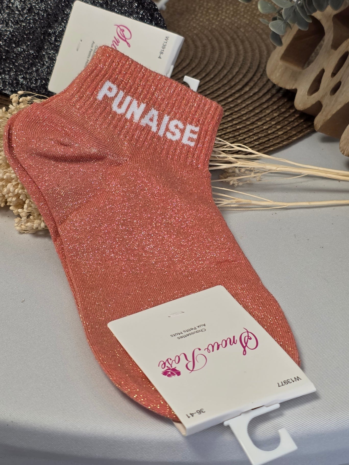 Naughty Glittery Socks Trio Set